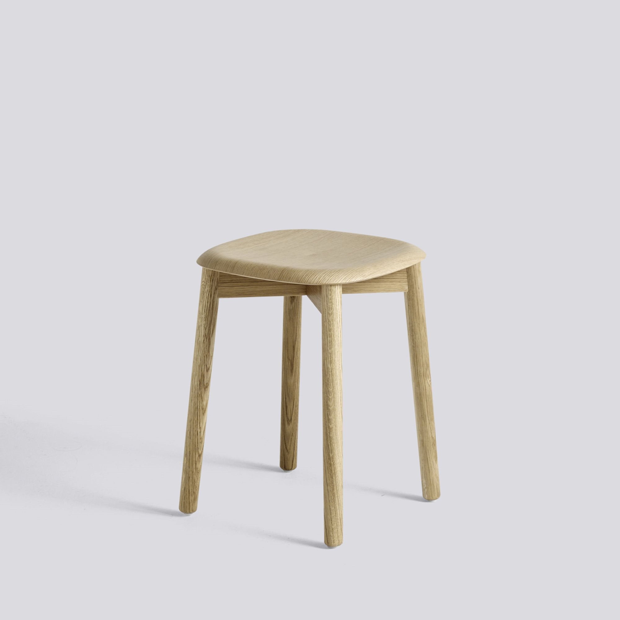 Soft Edge 72 Stool - Oak Seat