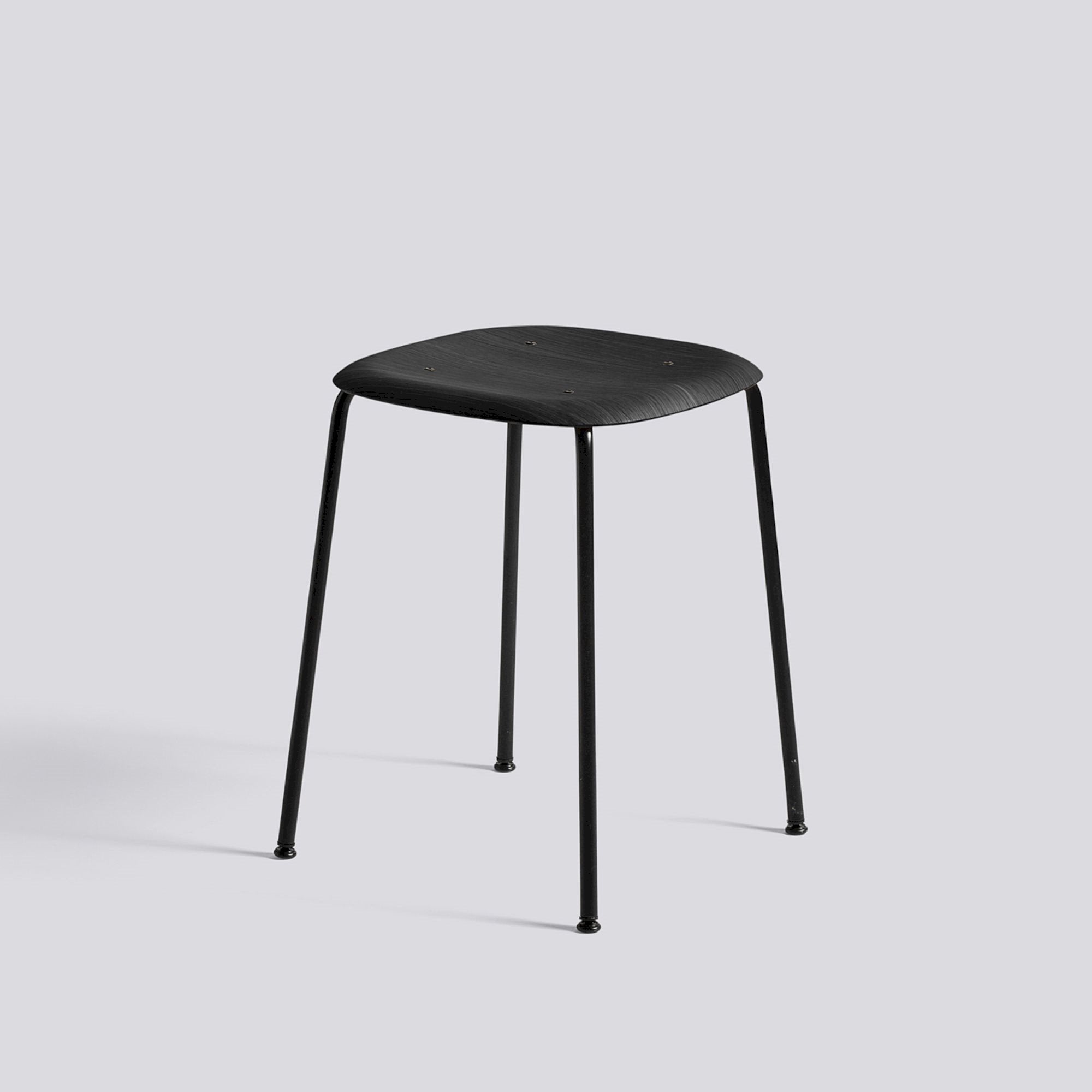 Soft Edge 70 Stool, Oak Seat