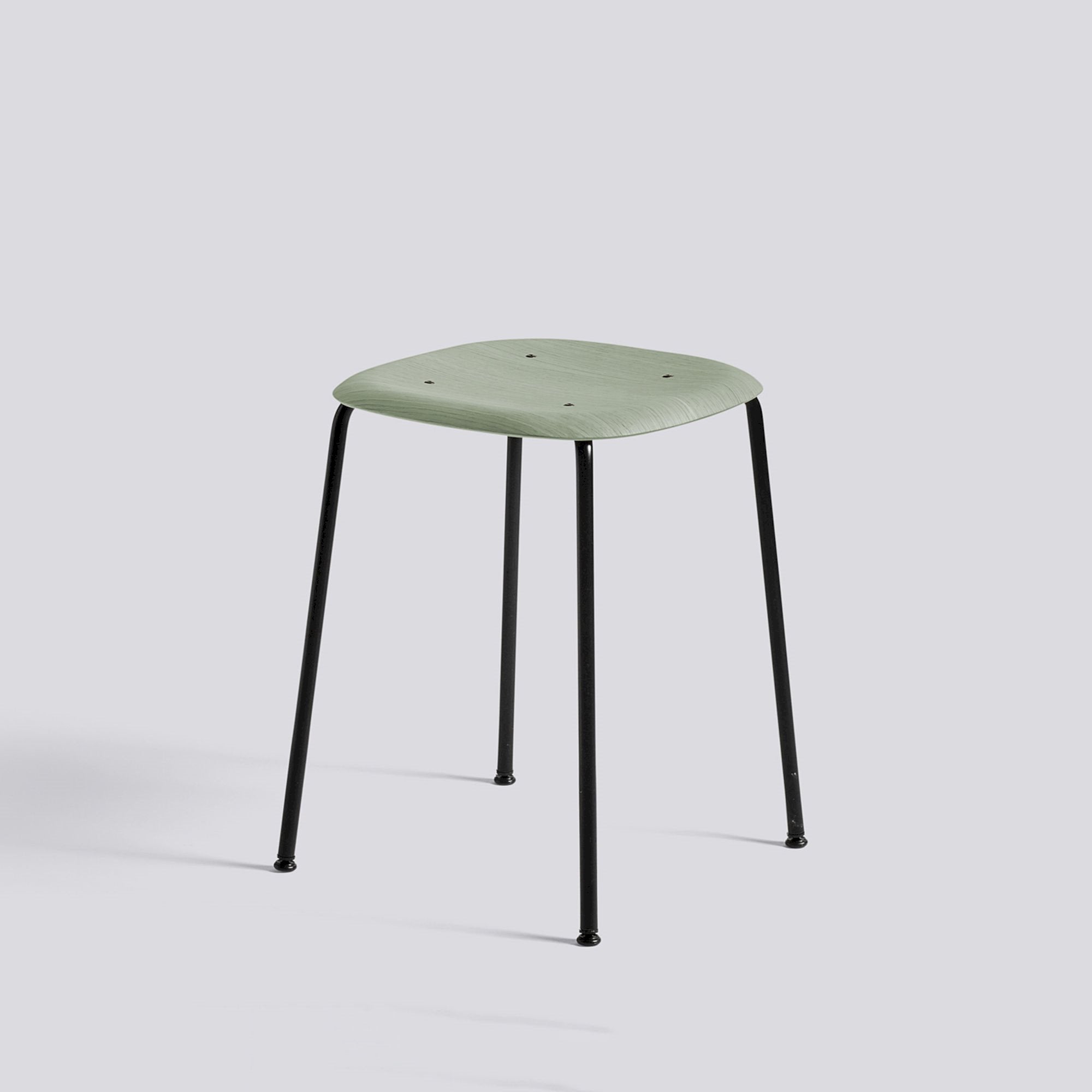 Soft Edge 70 Stool, Oak Seat