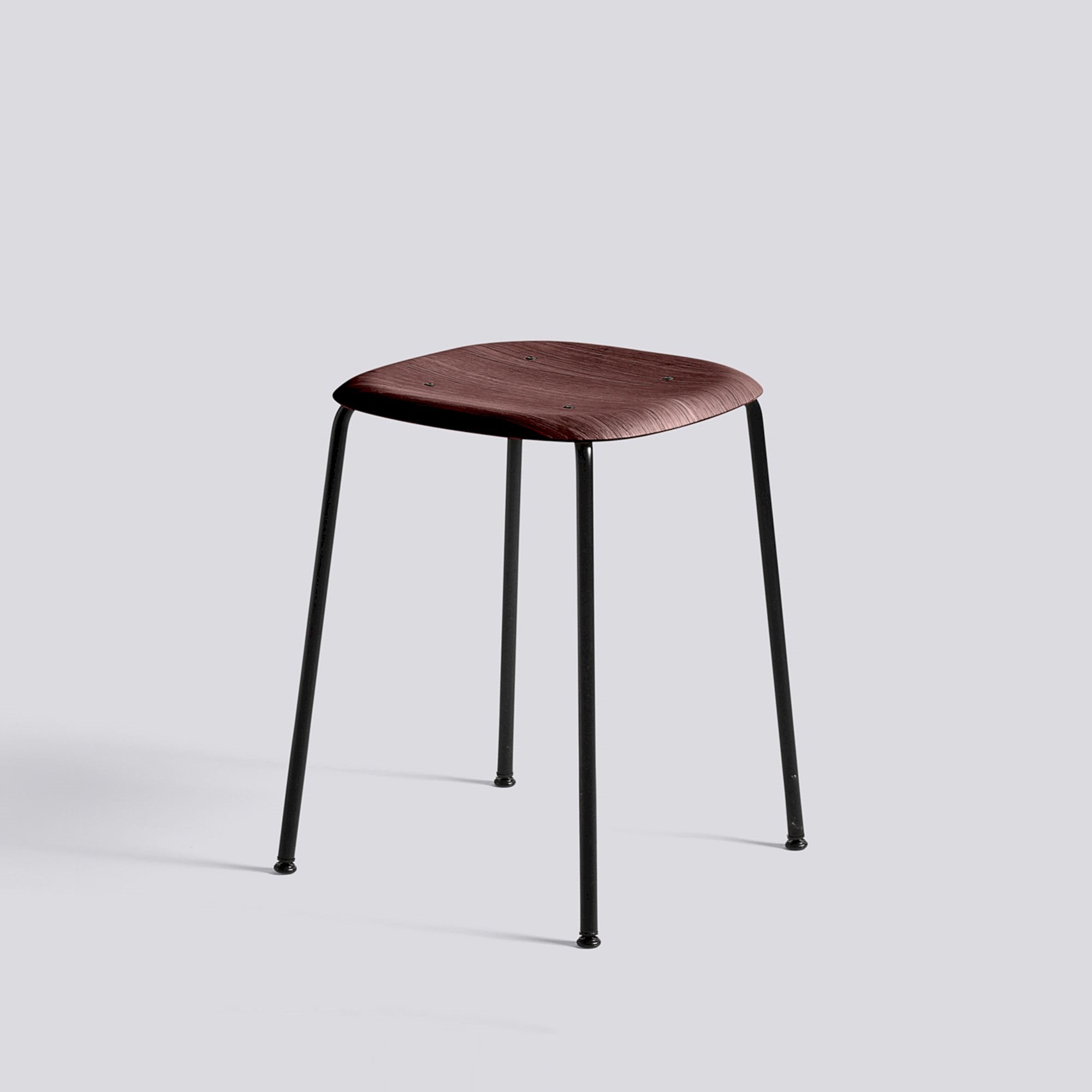 Soft Edge 70 Stool, Oak Seat