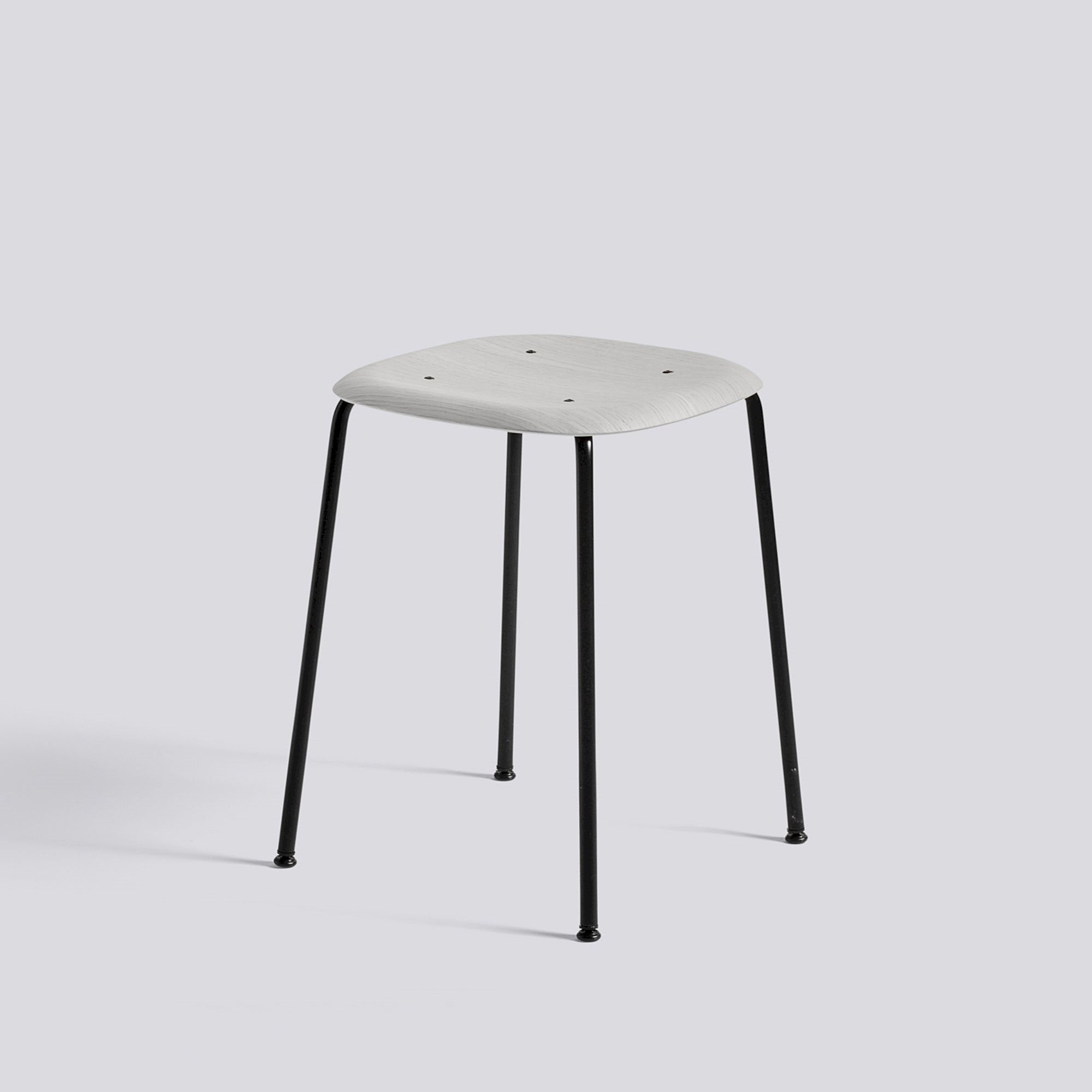 Soft Edge 70 Stool, Oak Seat