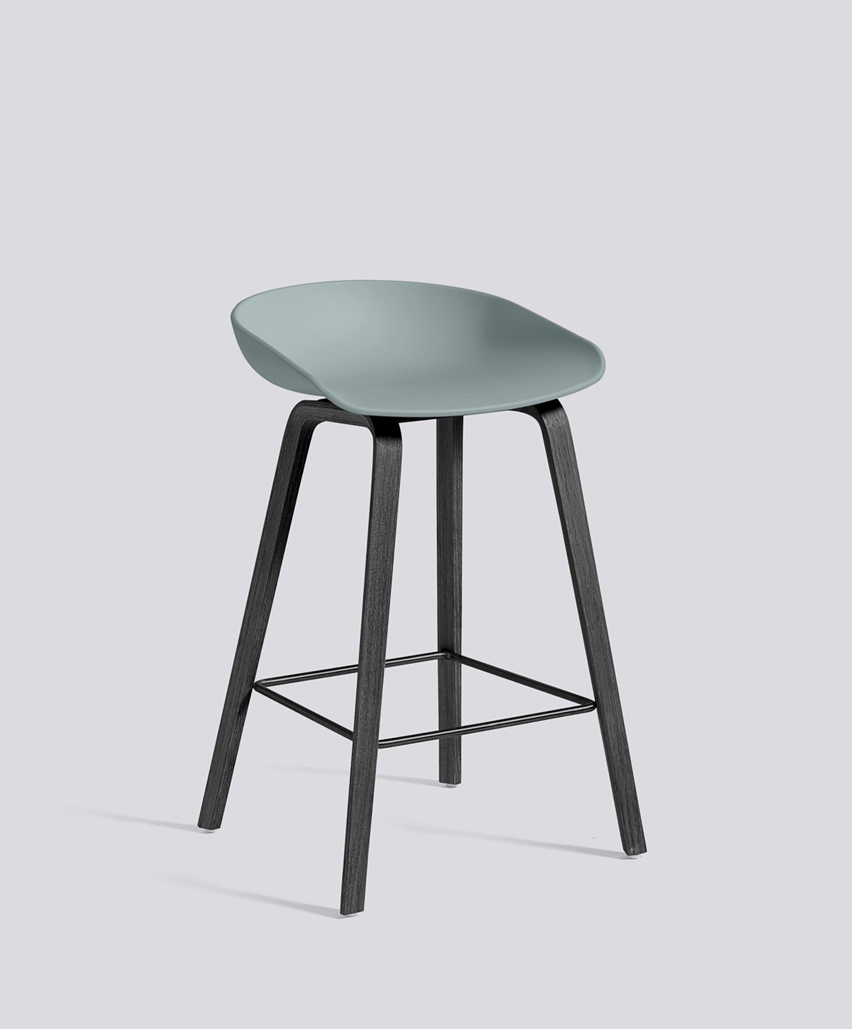 AAS32 Stool - Kitchen Height, Front Upholstery