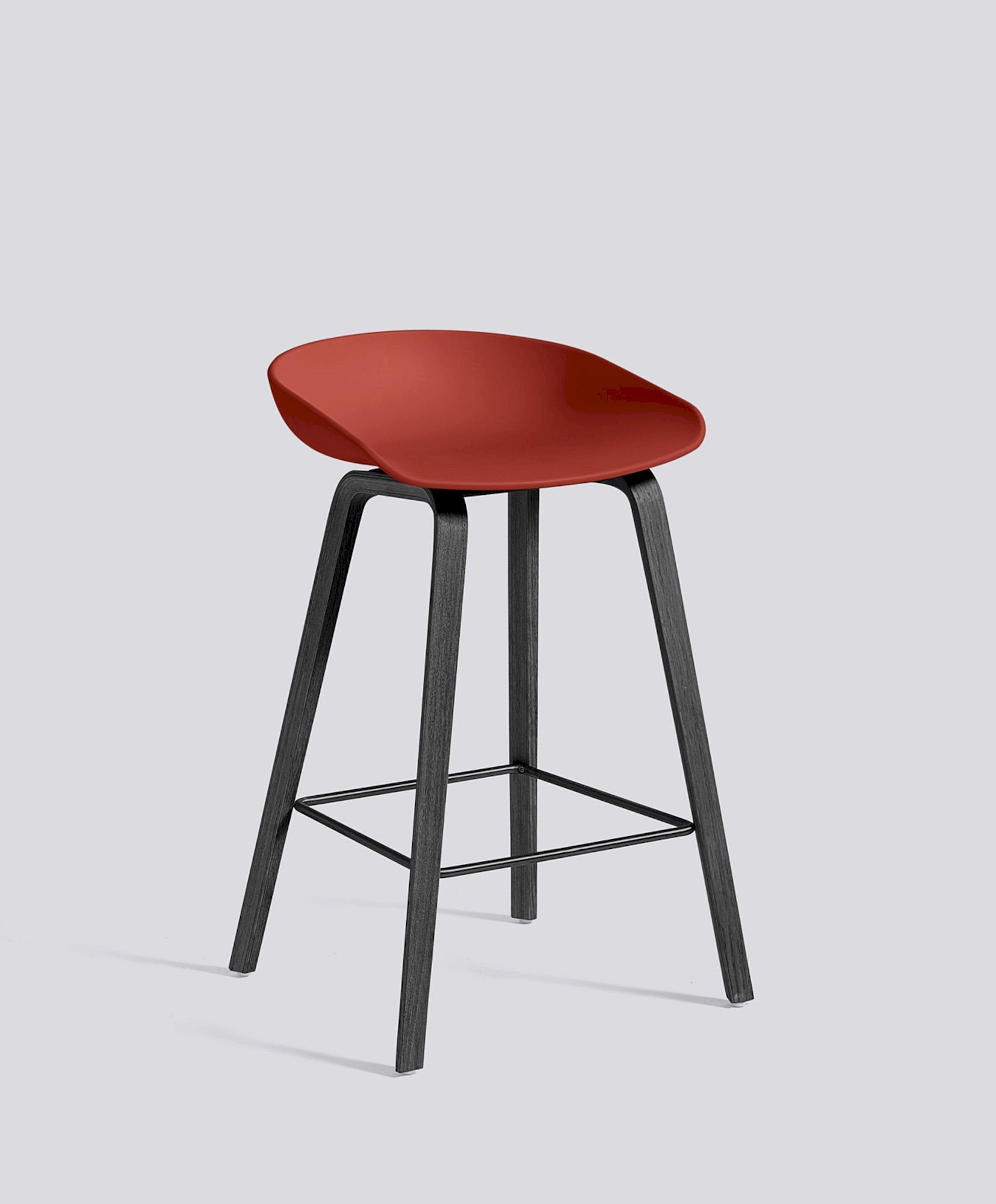 AAS32 Stool - Bar Height, Front Upholstery