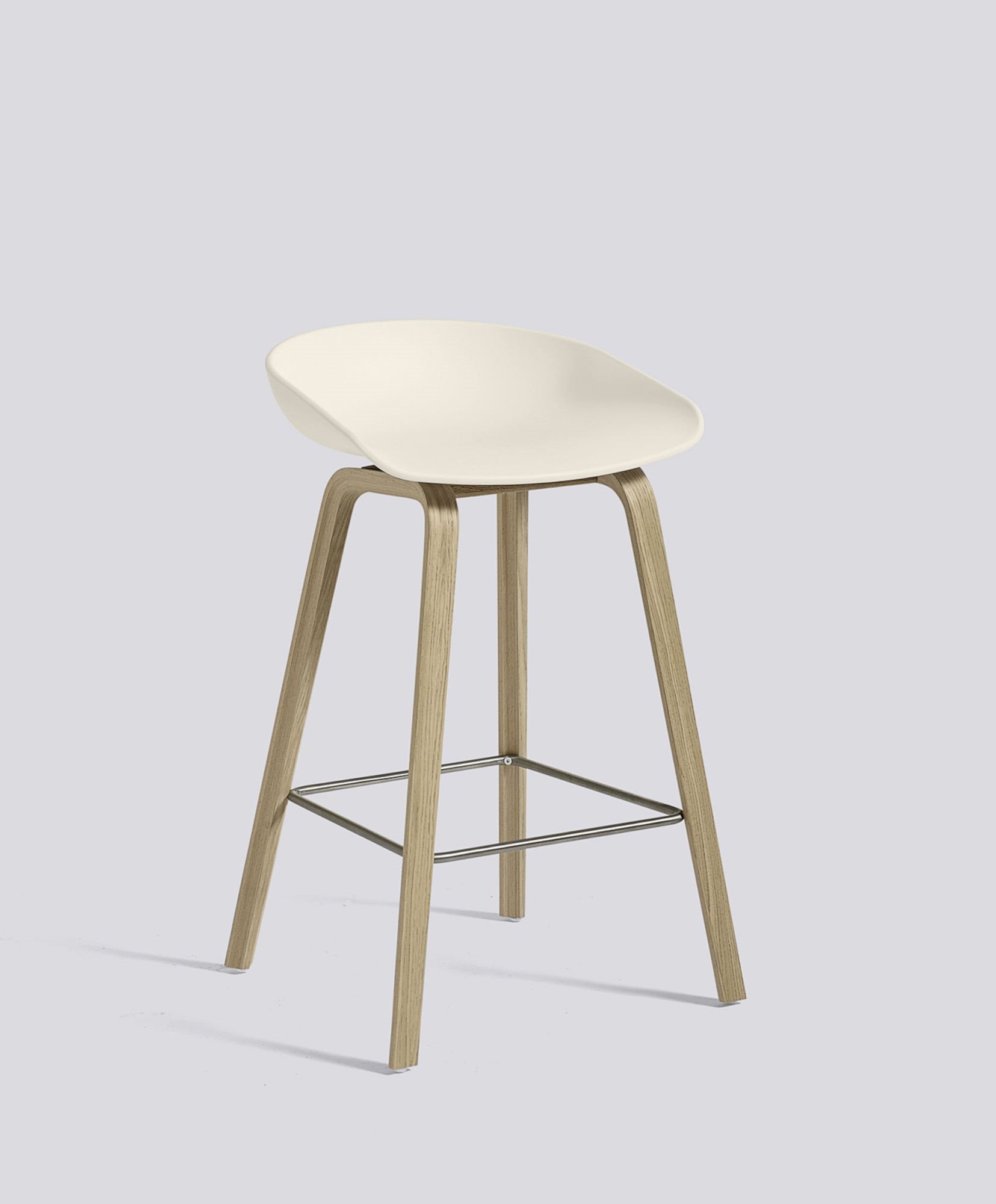 AAS32 Stool - Kitchen Height, Front Upholstery