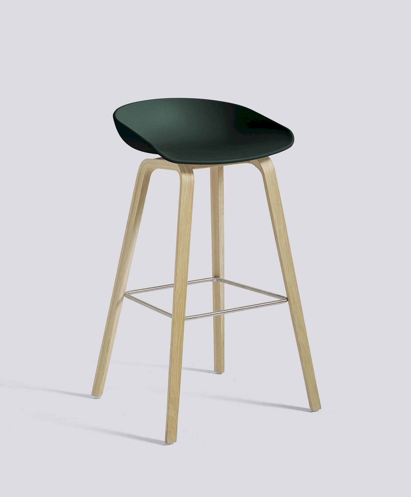AAS32 Stool - Bar Height, Front Upholstery