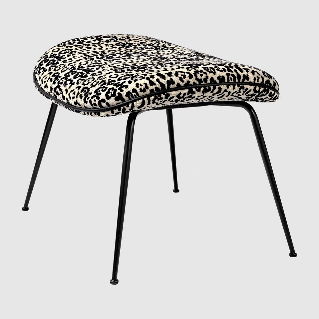 Beetle Ottoman with Black Matt Base