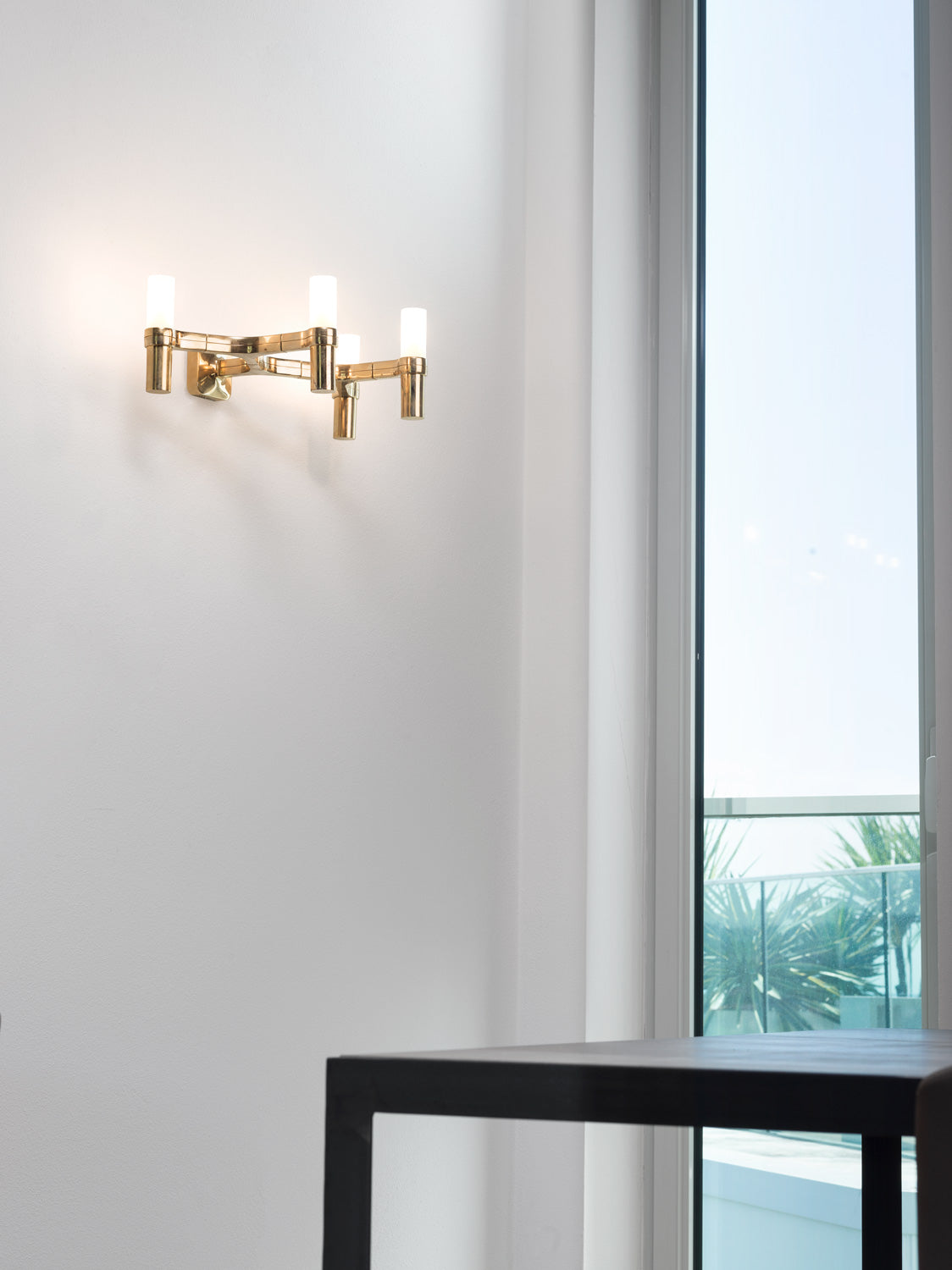 Crown Wall Light, 4 Arms