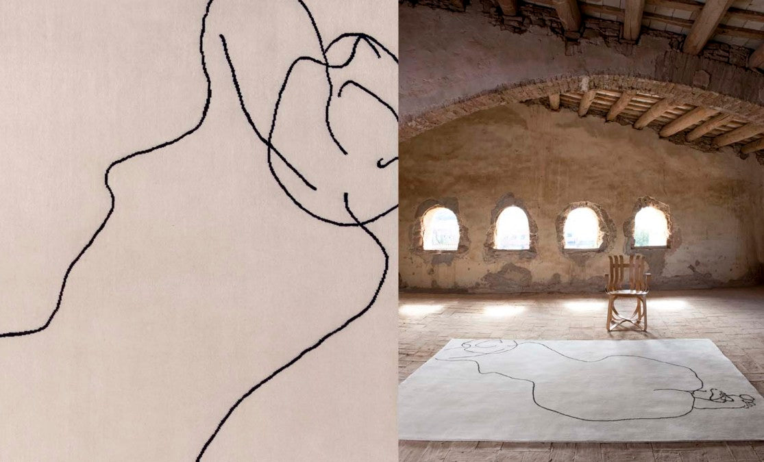 Chillida Mano 1993 Rug