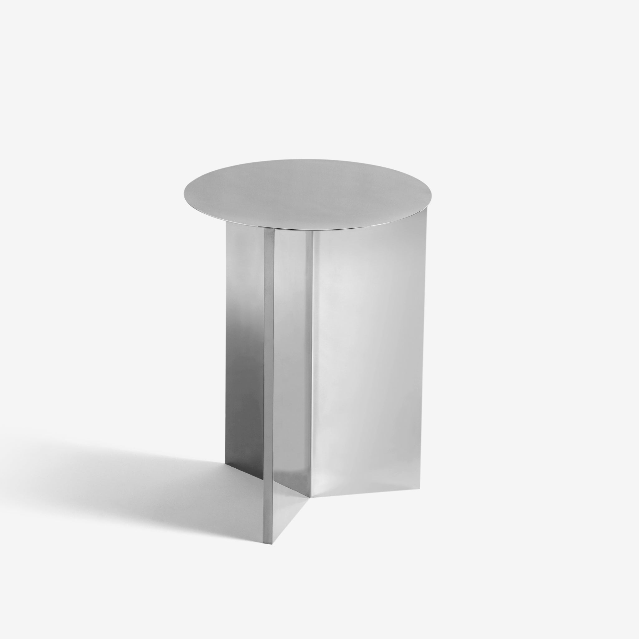 Slit Table Round High - Ø35 x H47 cm