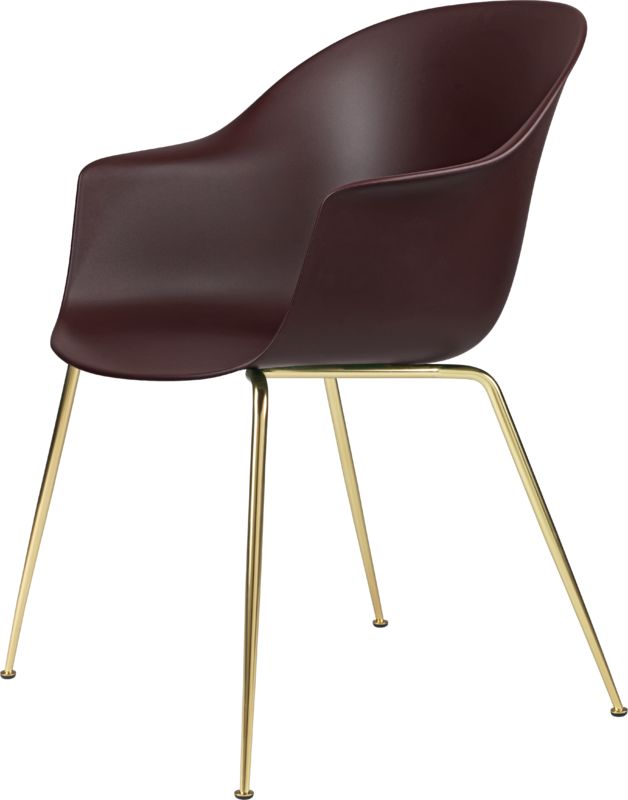 Bat Dining Chair, Unupholstered, Conic