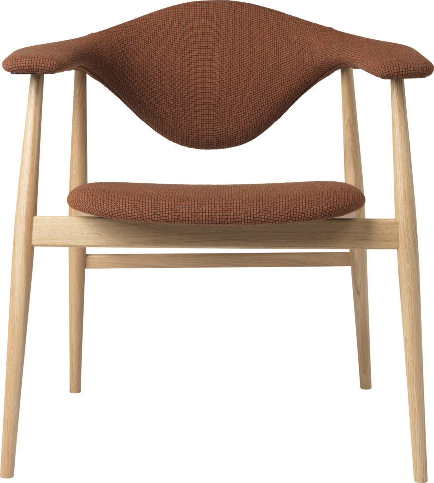Masculo Dining, Full Uphol, Wood