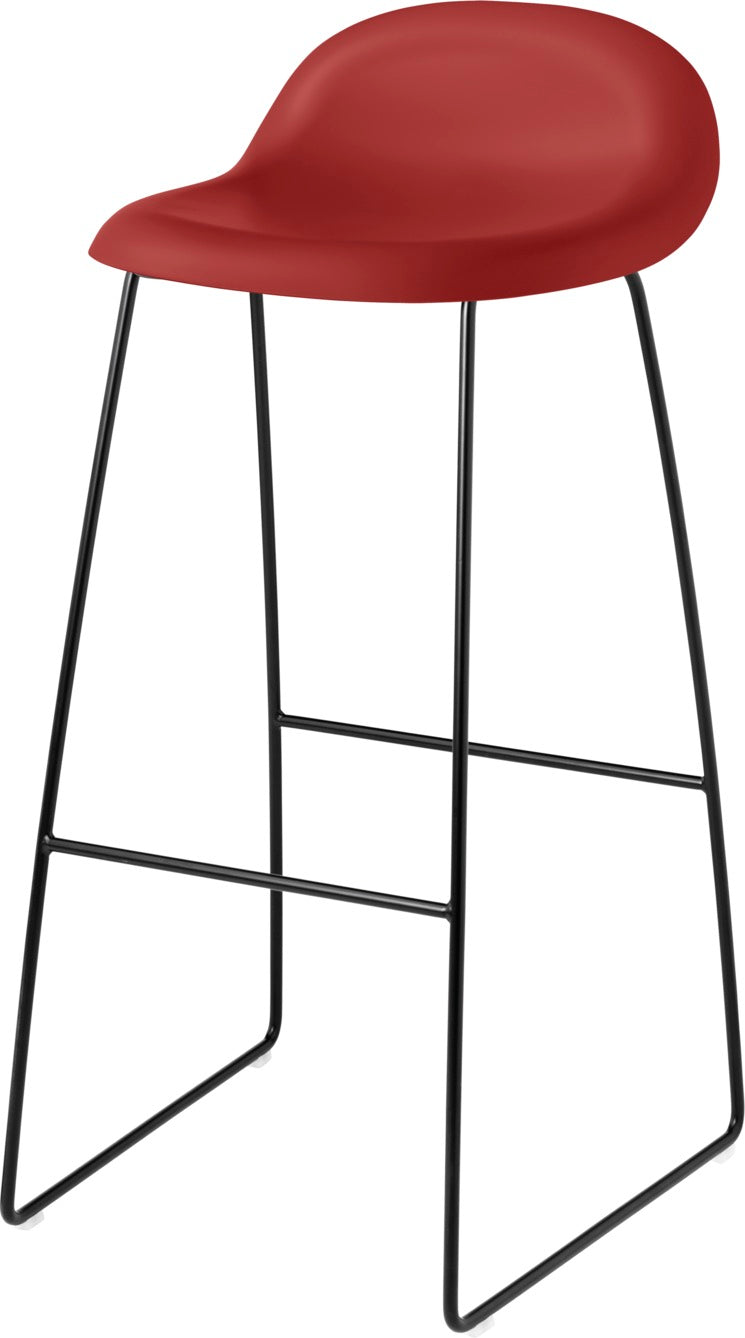 3D Counter/Bar, Unupholstered, Sled