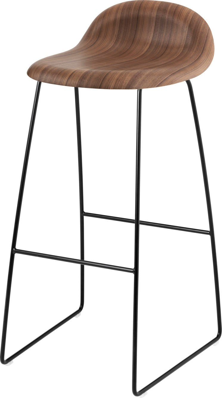 3D Counter/Bar, Unupholstered, Sled