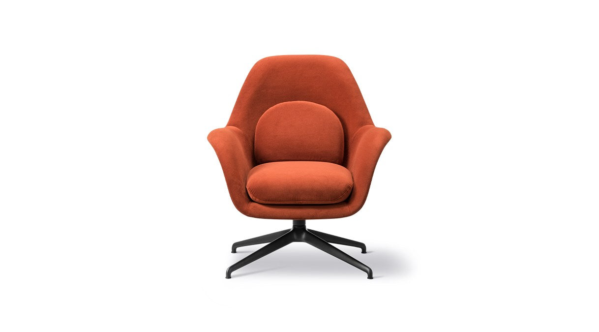 Swoon Lounge Chair Petit Swivel Base