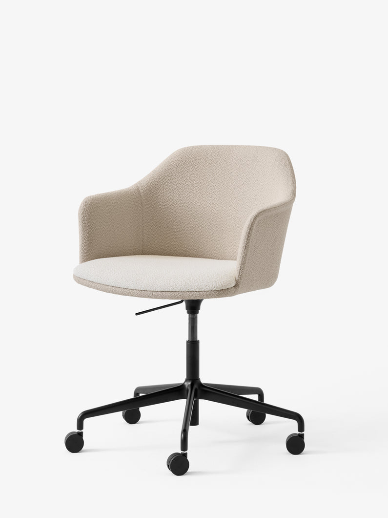 Rely HW57 Armchair with Mixed Upholstery
