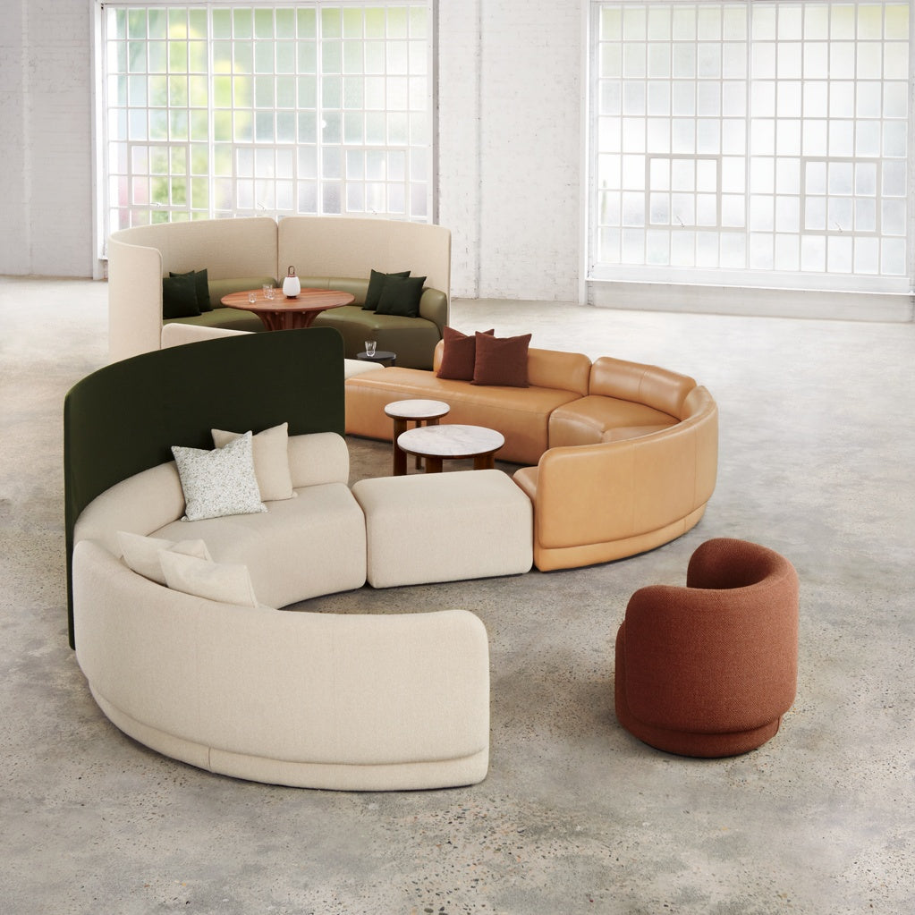 Mega Tulip 3 Seater Ottoman