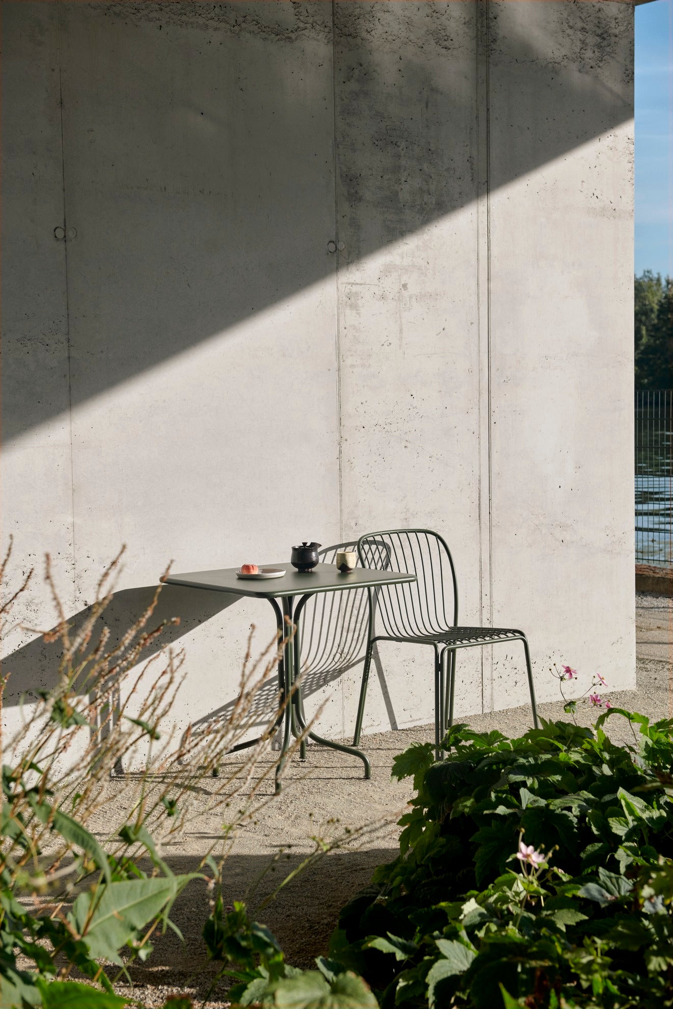 Thorvald Cafe Table SC97, Square 70x70cm