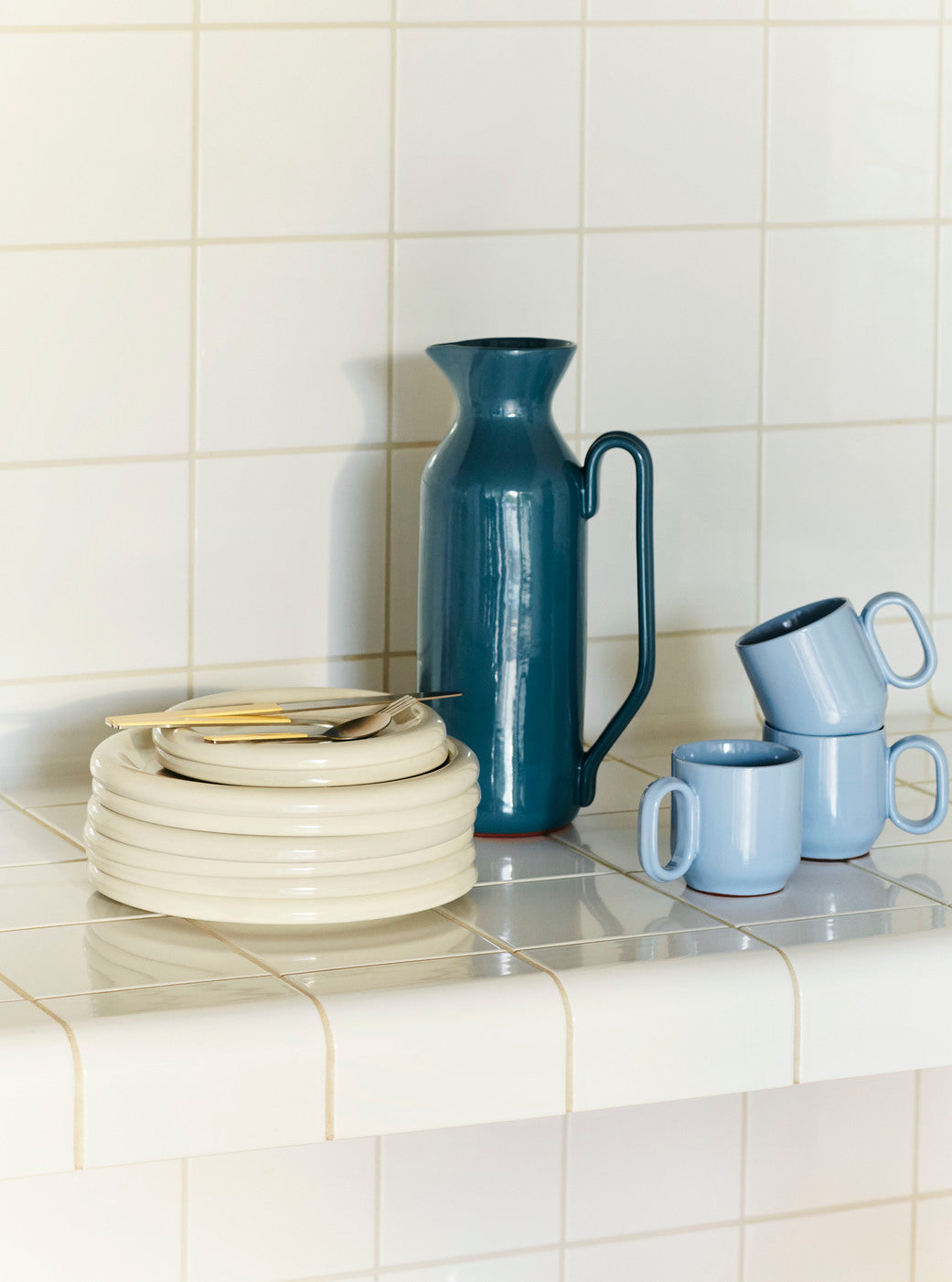 Barro Cup, Light Blue (Set of 2)