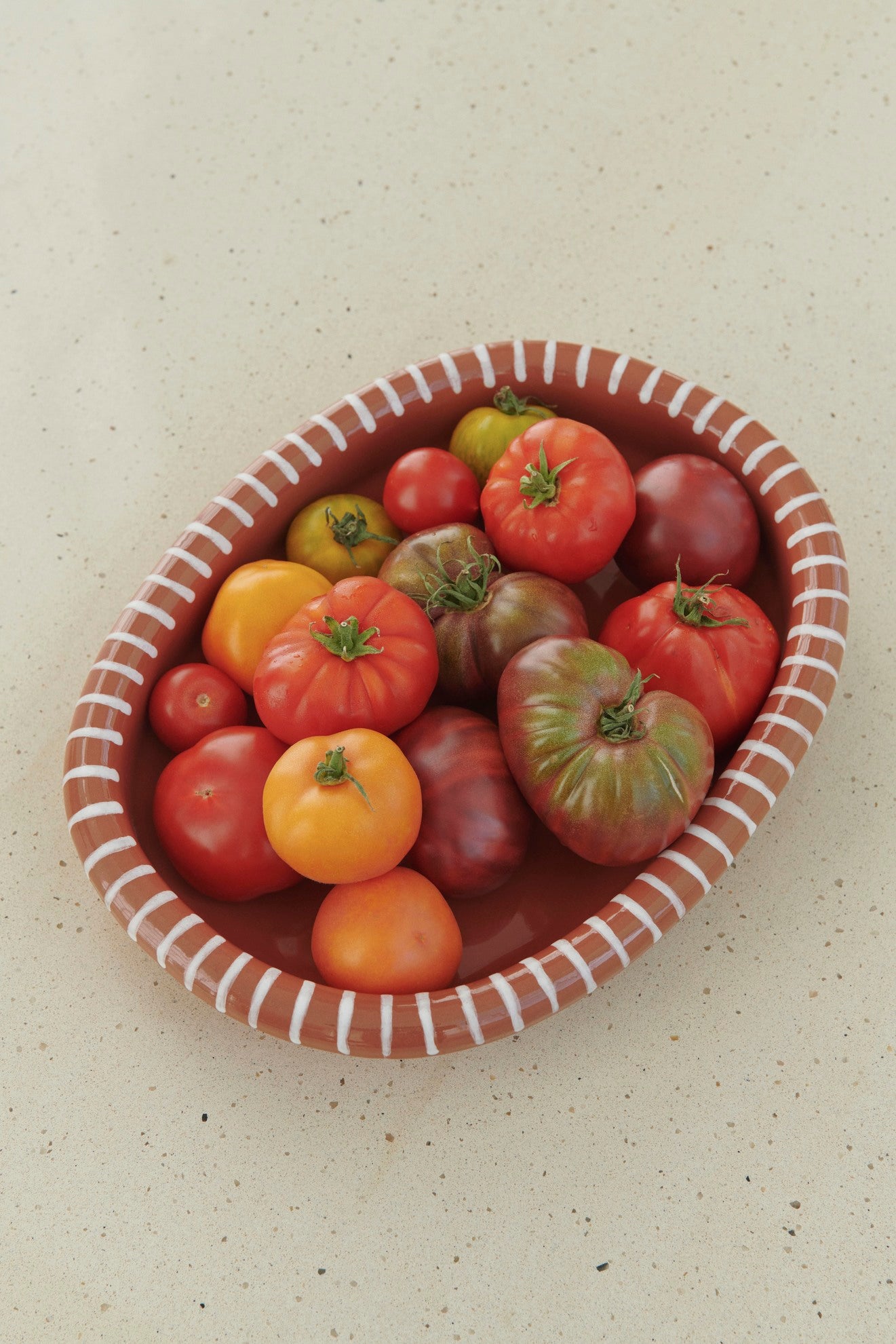 Barro Oval Dish, Large Natural