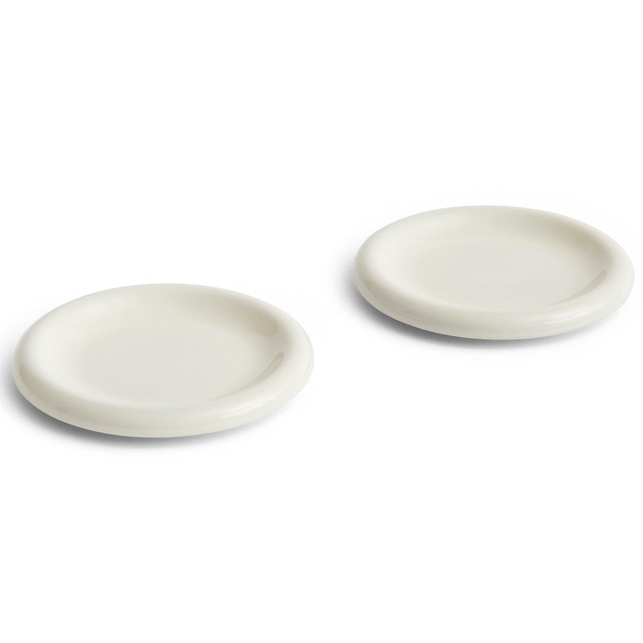 Barro Plate, Ø18 Off-White (Set of 2)