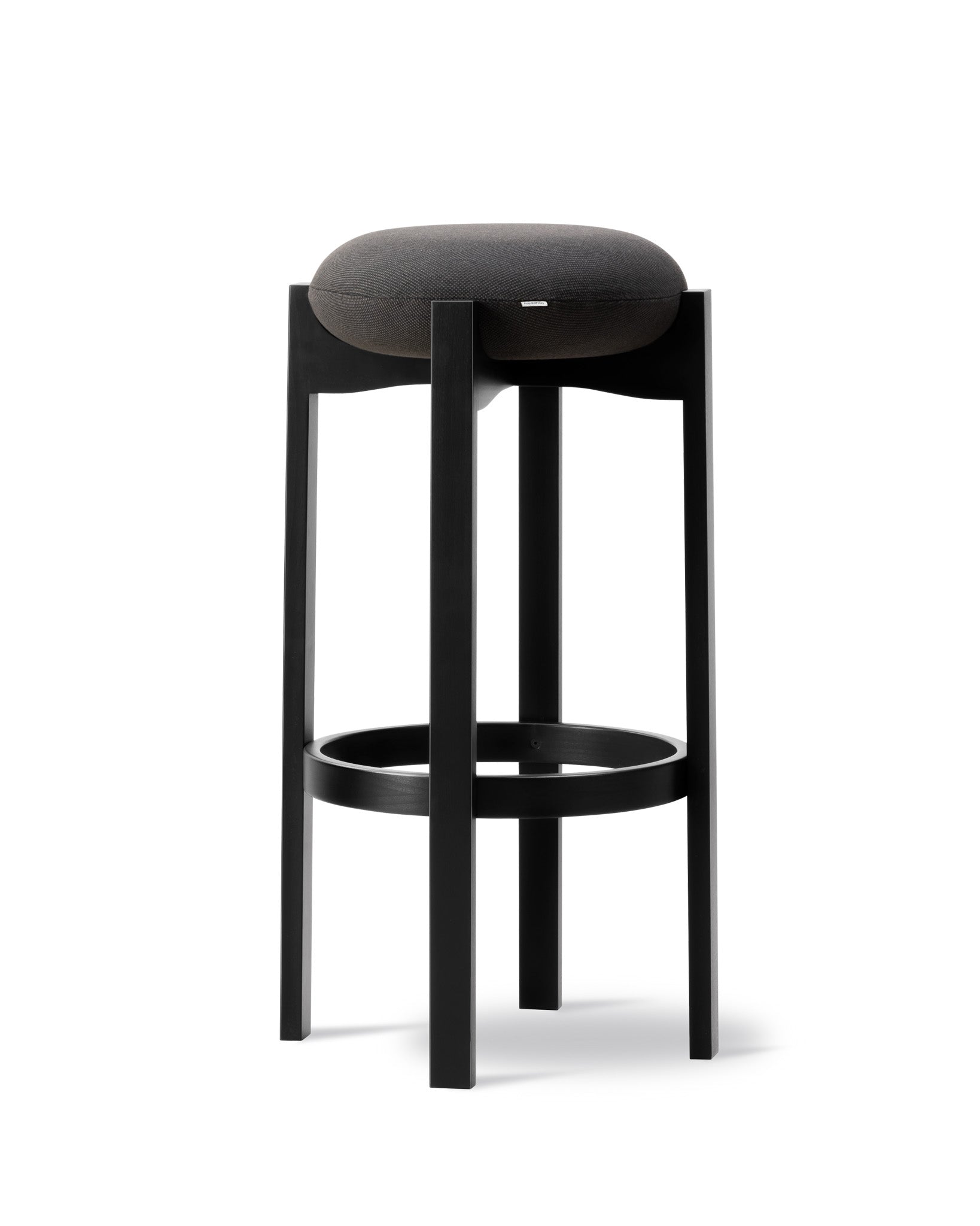 Pioneer Stool - Beech Black Lacq