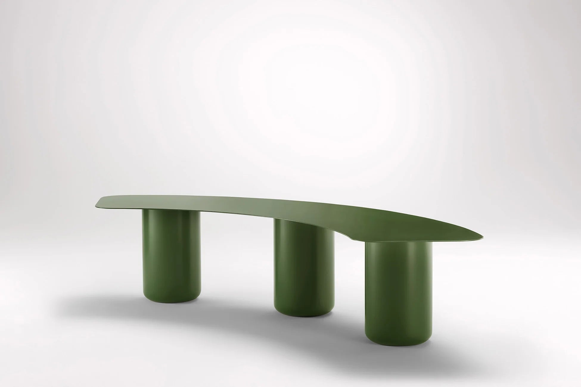 Sequence Curved Bench Small - Outdoor