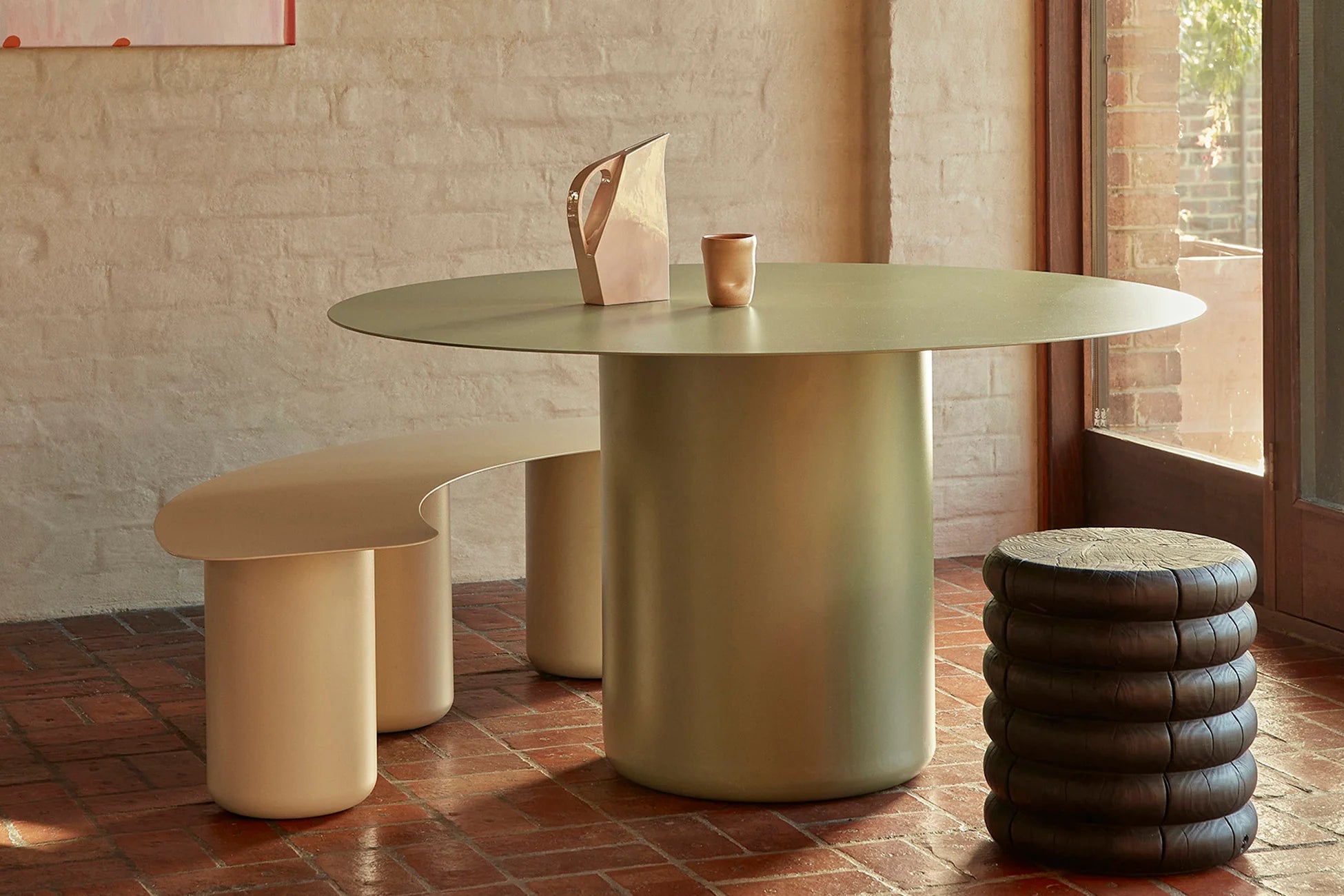 Sequence Curved Bench Large - Indoor