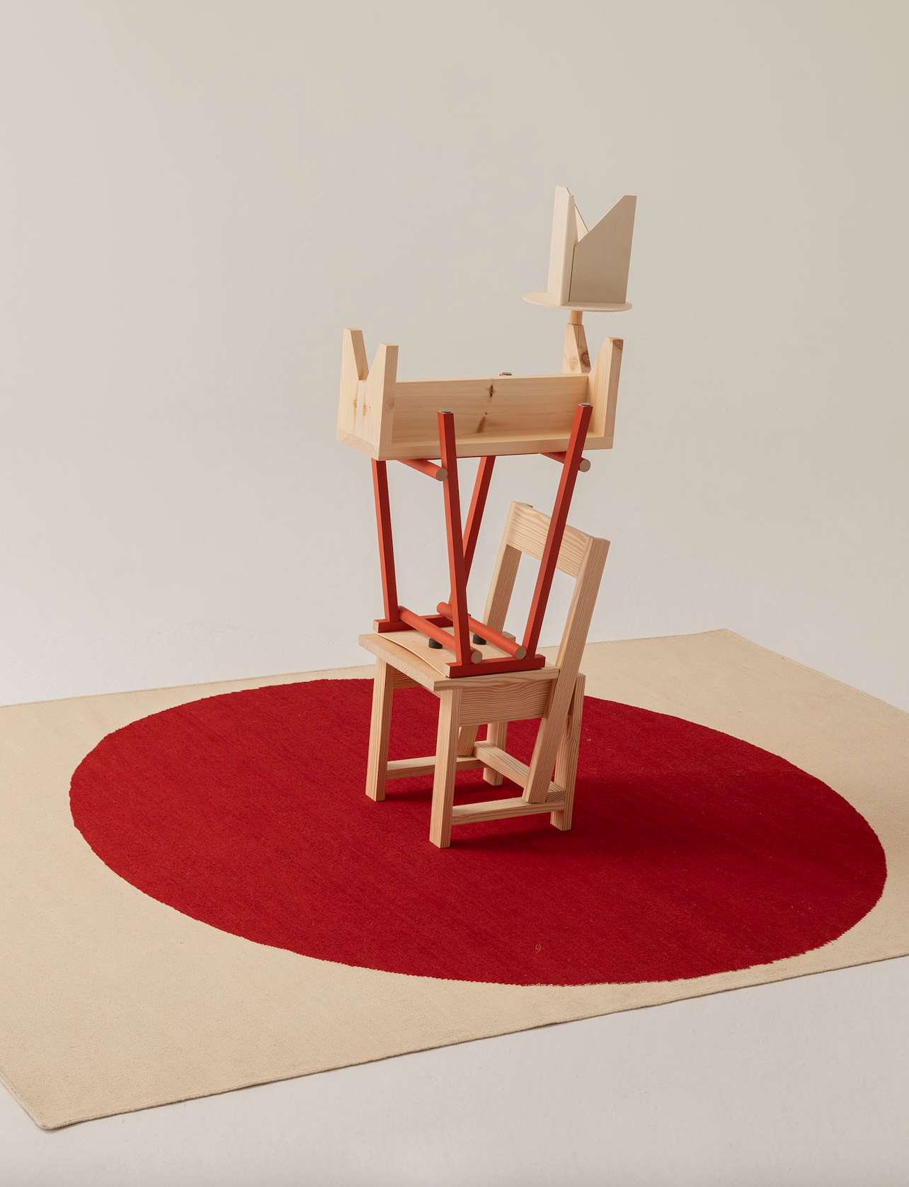 Topo Rug Red - 170x240cm