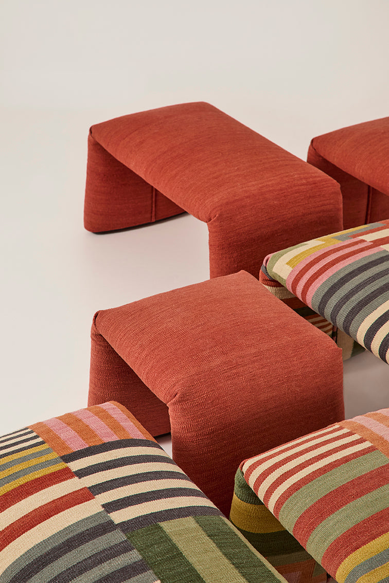 Folded Bench - Medium, Pattern