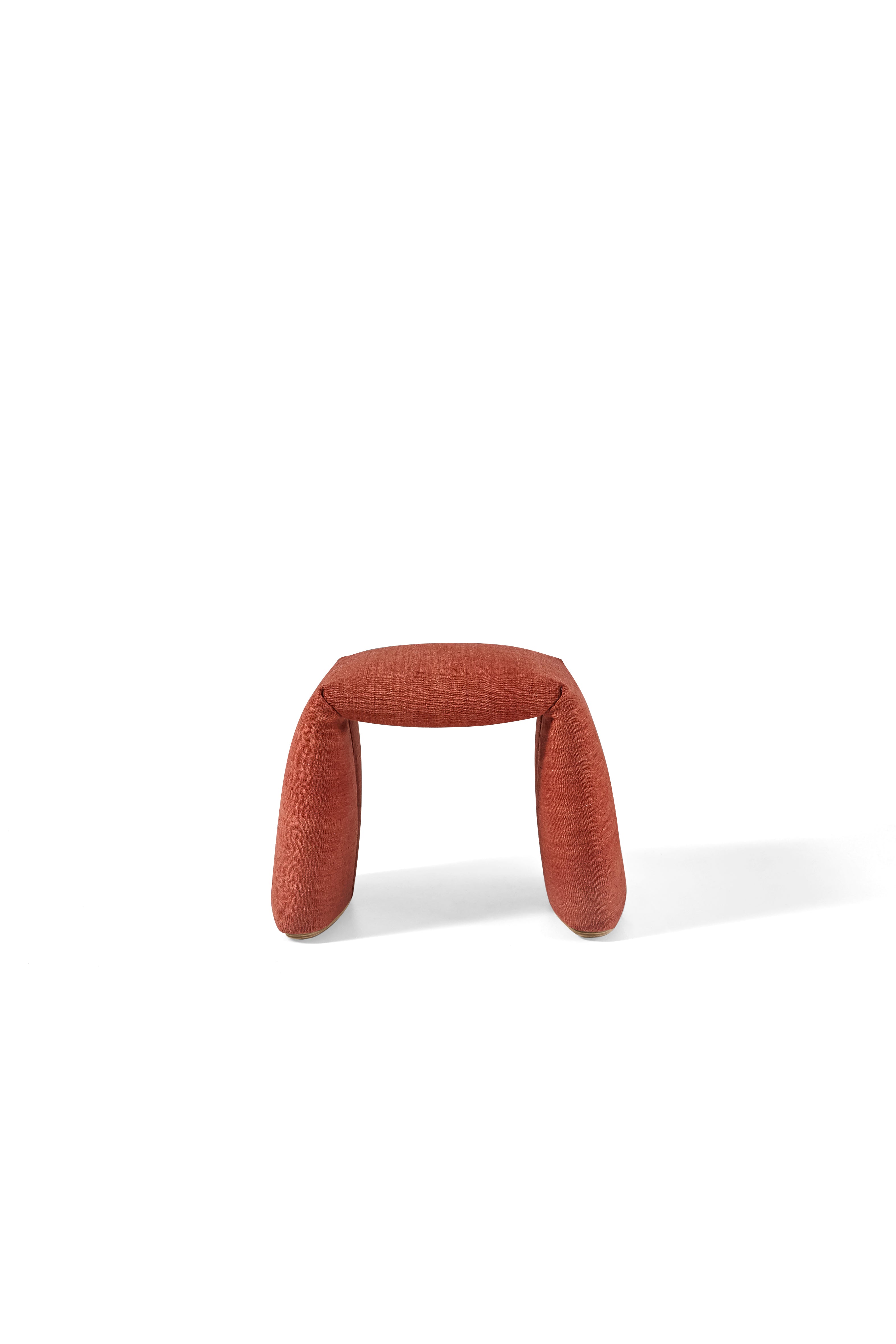 Folded Bench - Small, Saffron Red