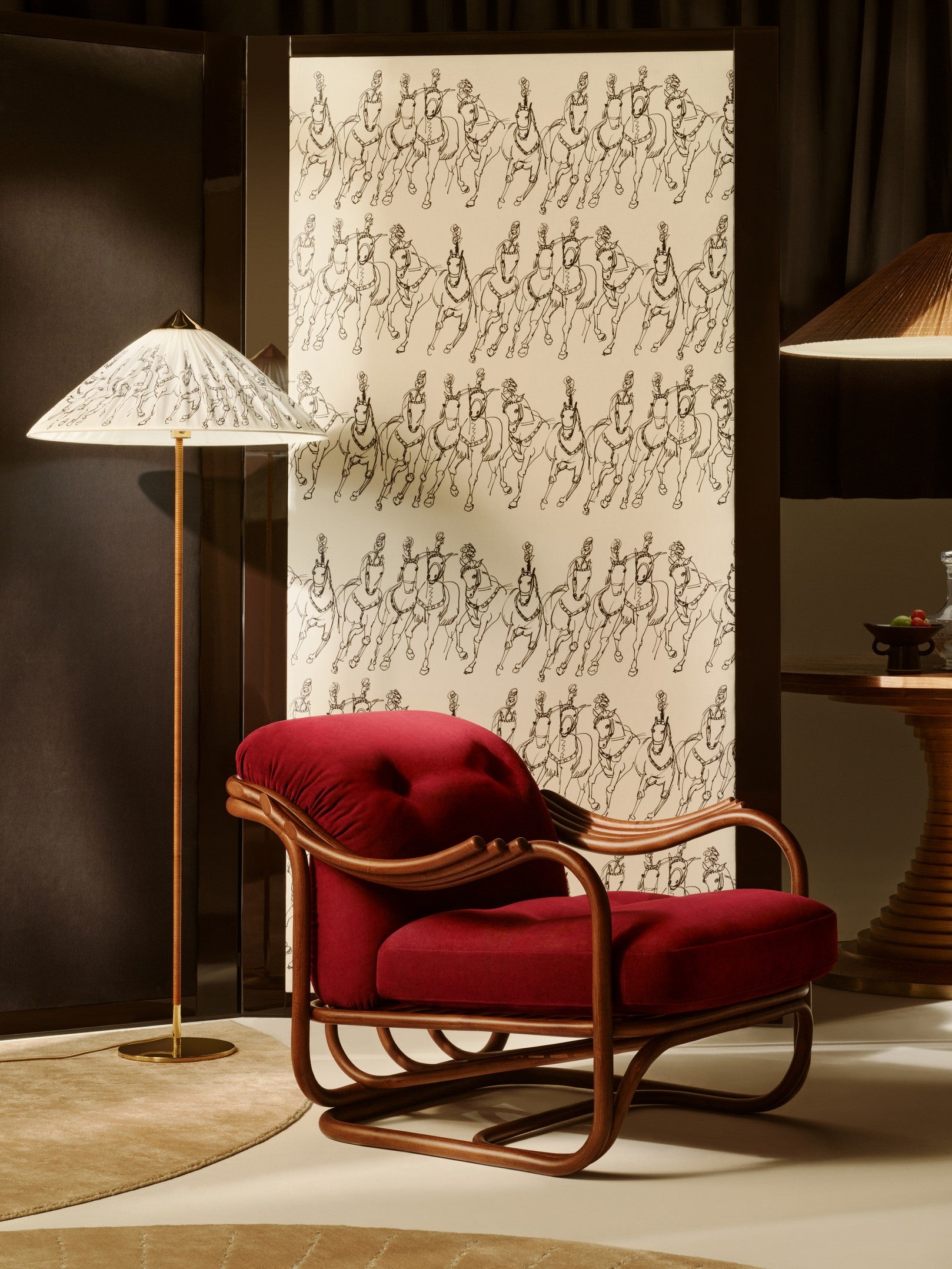 9602 Floor Lamp Henry Moore Edition