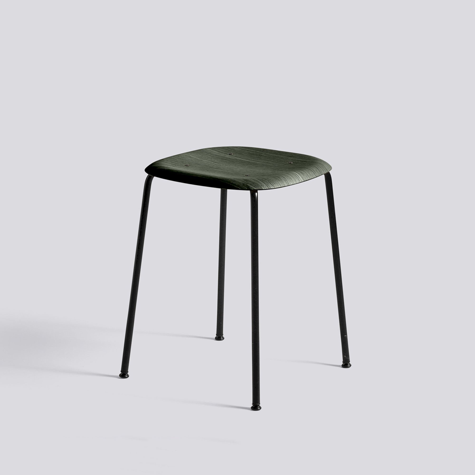 Soft Edge 70 Stool, Oak Seat