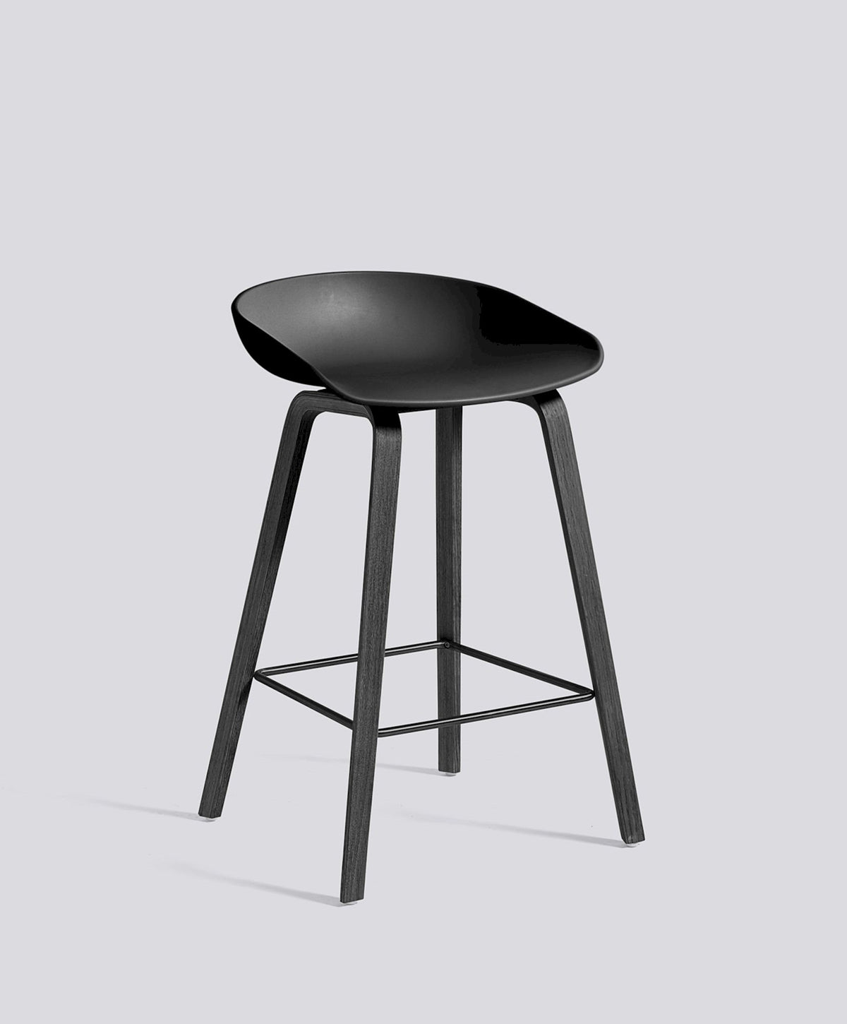 AAS32 Stool - Kitchen Height, Front Upholstery