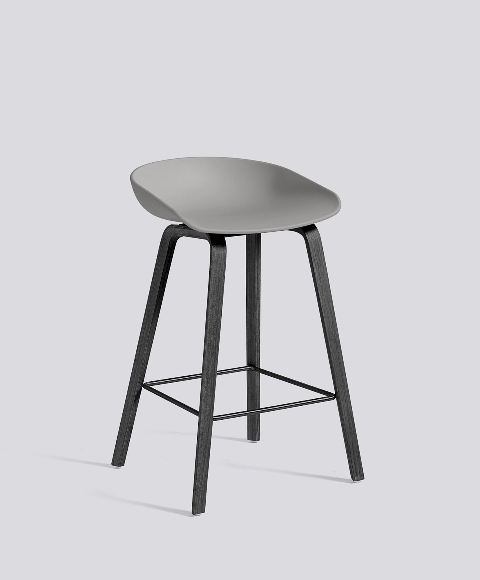 AAS32 Stool - Kitchen Height, Front Upholstery