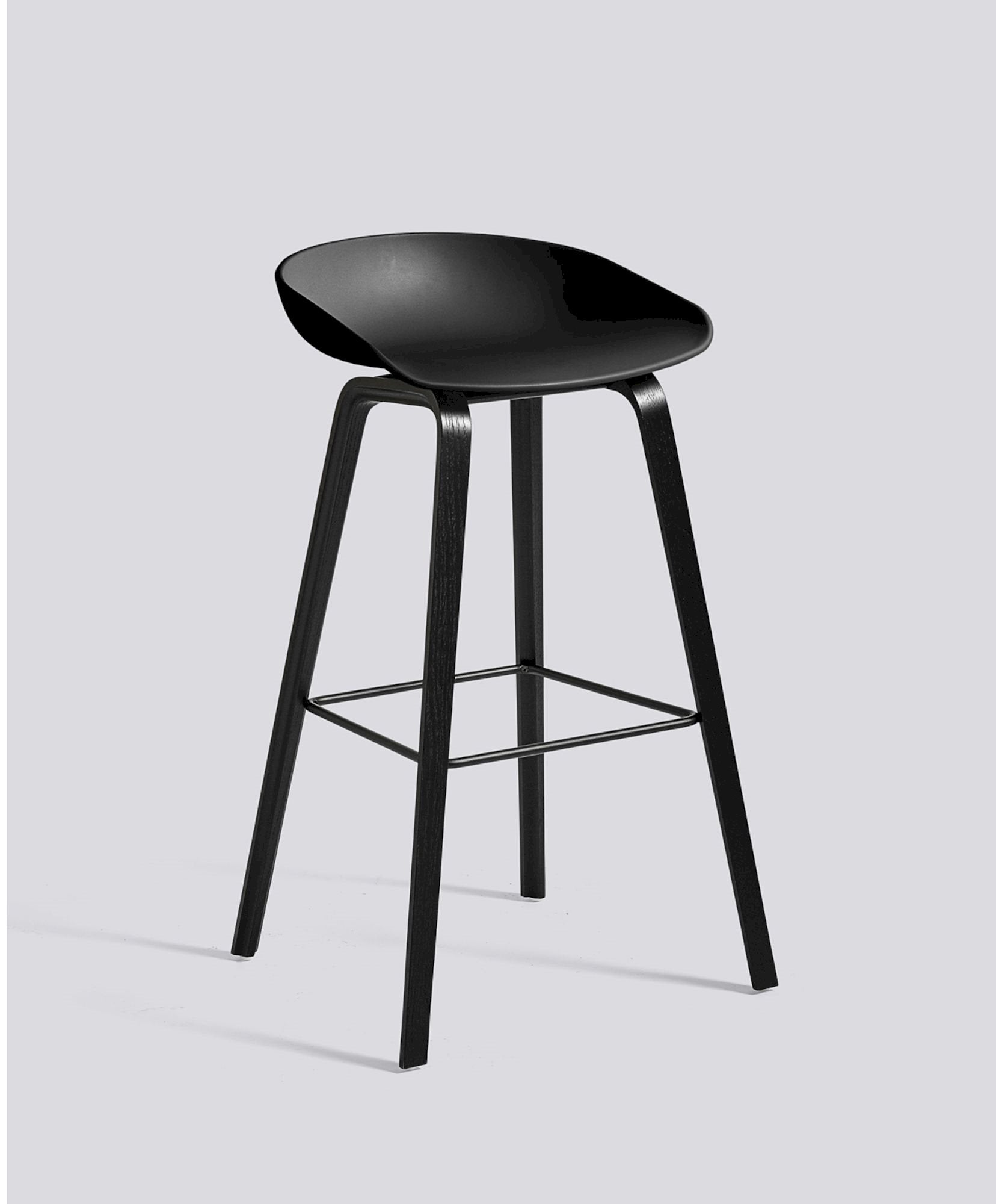 AAS32 Stool - Kitchen Height, Front Upholstery