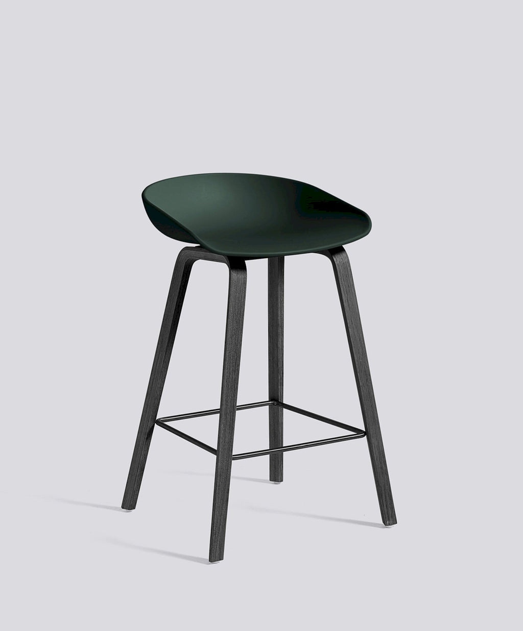 AAS32 Stool - Bar Height, Front Upholstery