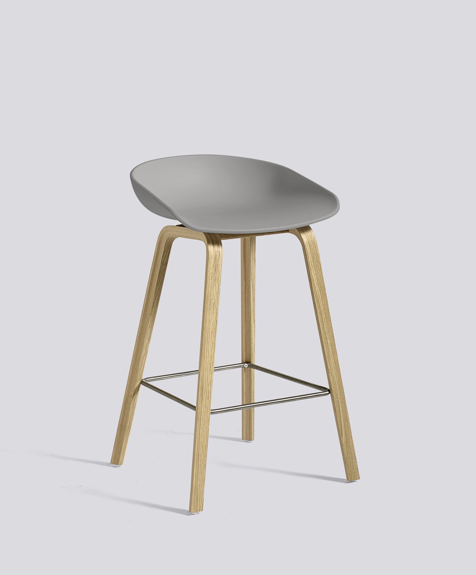AAS32 Stool - Kitchen Height, Front Upholstery
