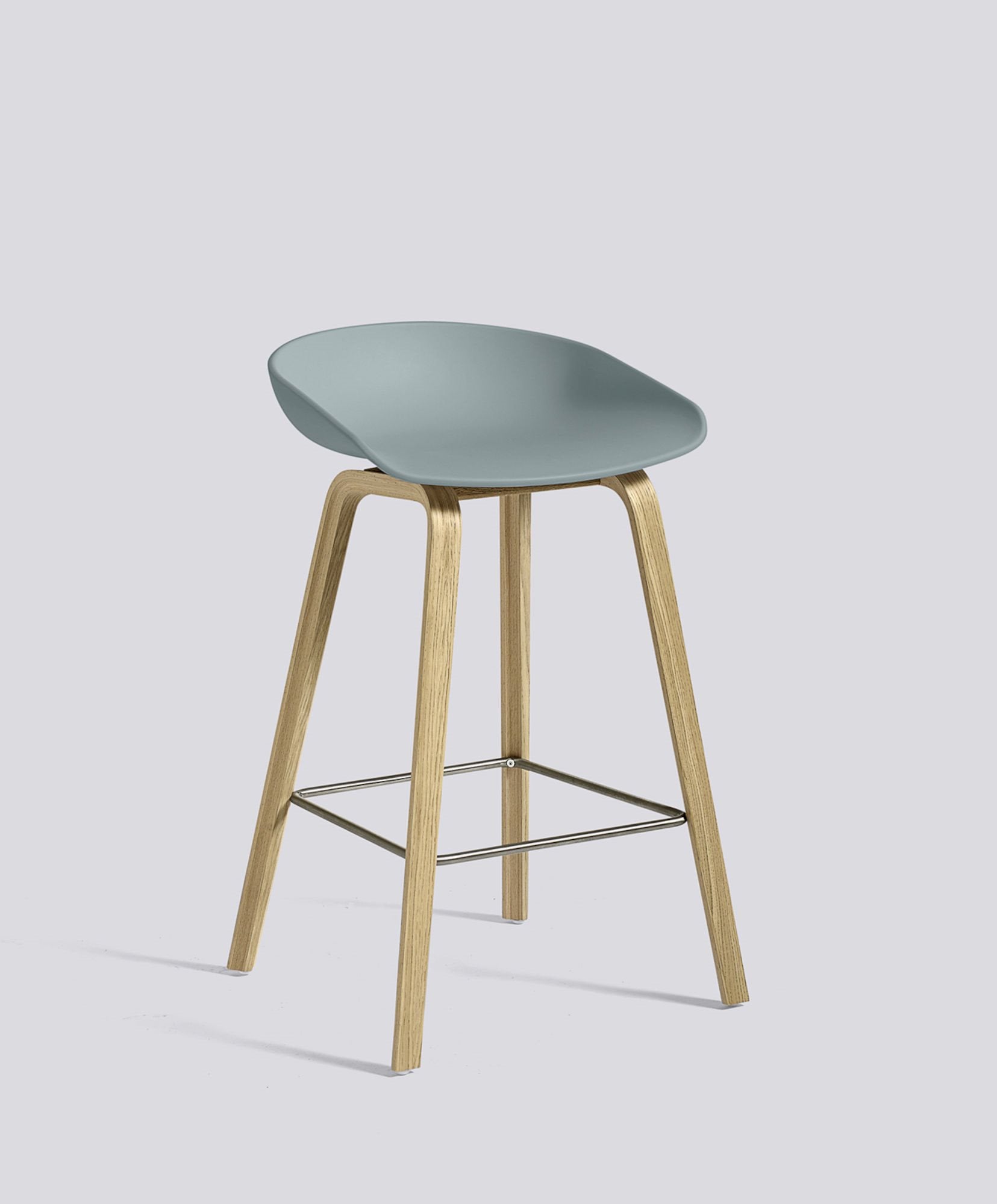 AAS32 Stool - Kitchen Height, Front Upholstery