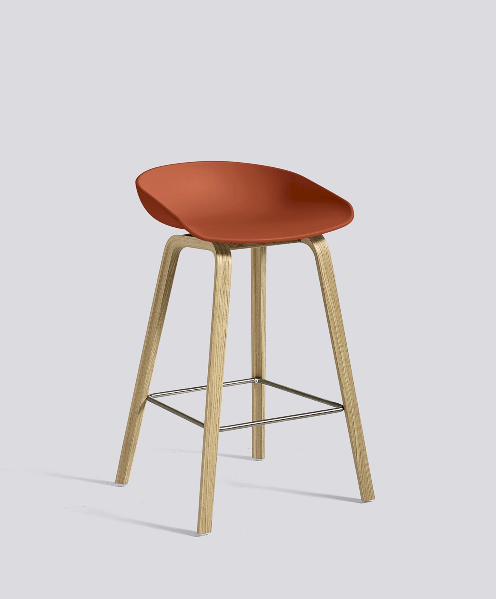 AAS32 Stool - Kitchen Height, Front Upholstery