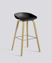 AAS32 Stool - Kitchen Height, Front Upholstery