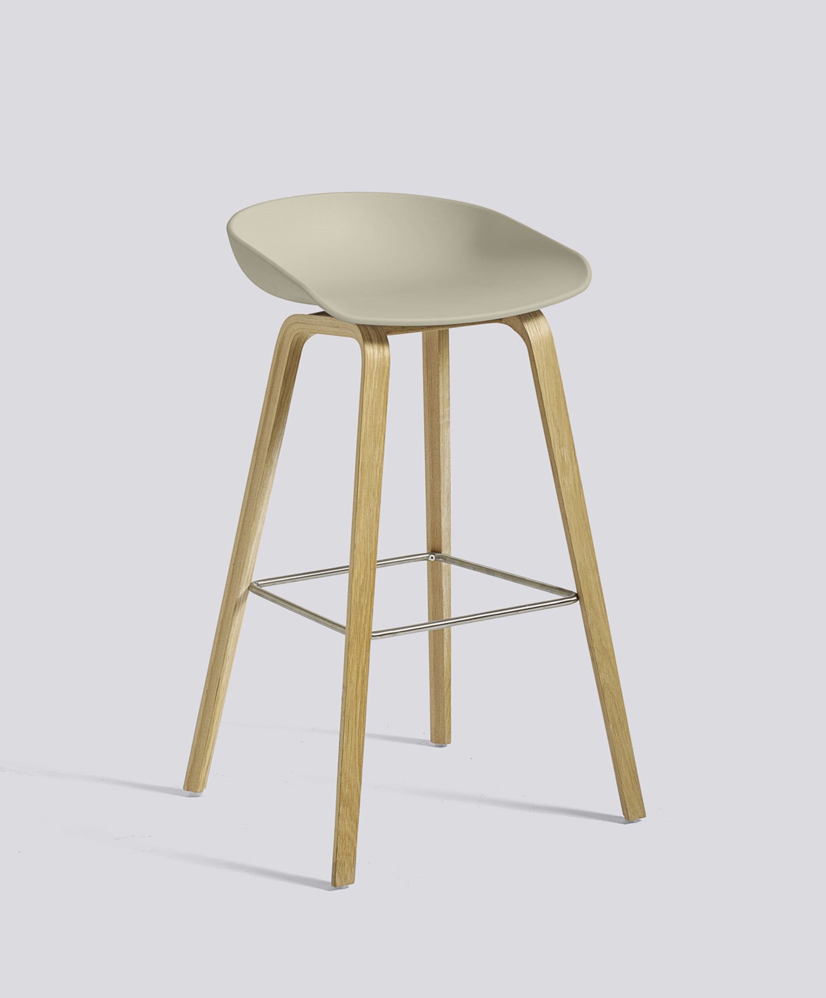 AAS32 Stool - Kitchen Height, Front Upholstery