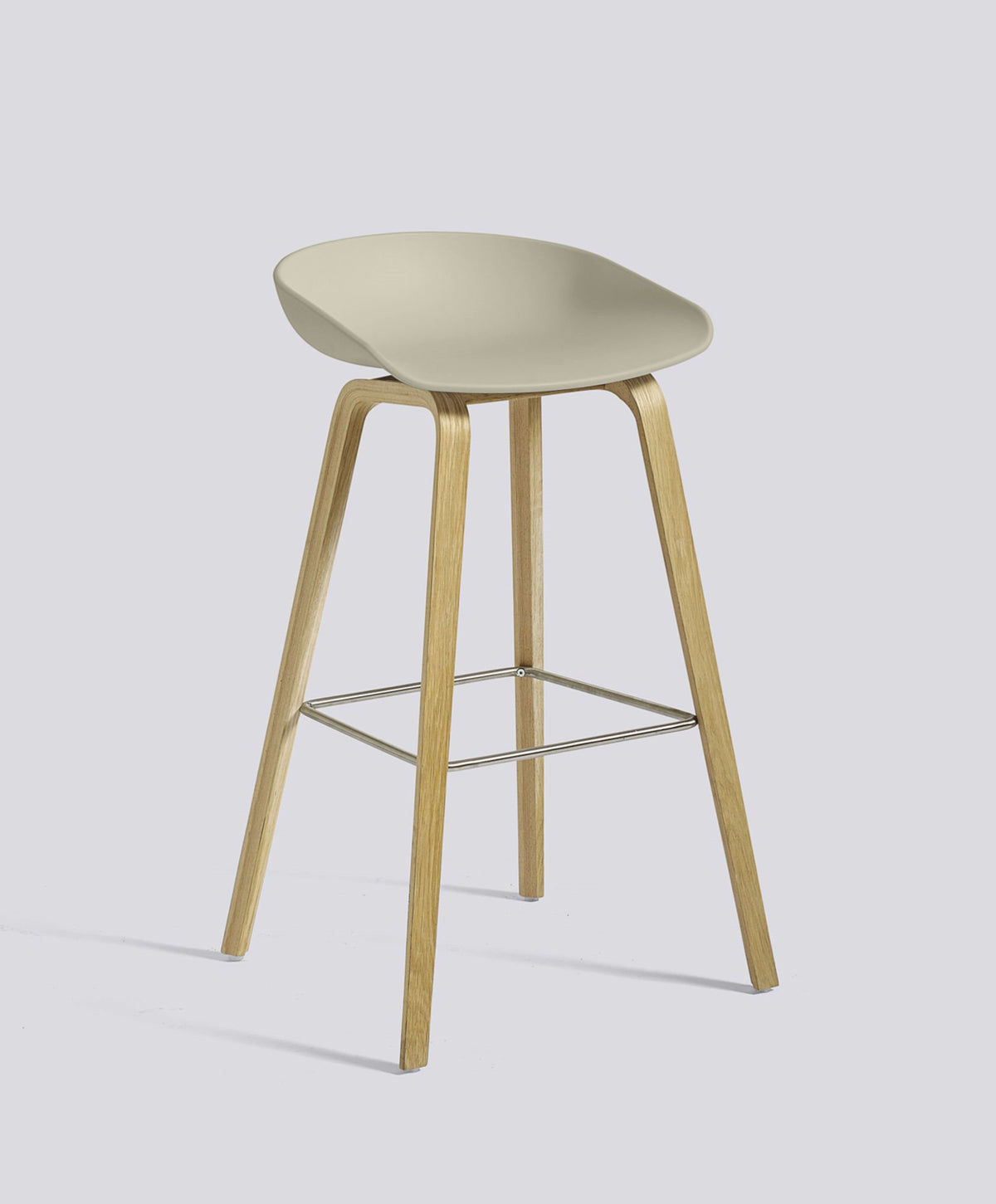 AAS32 Stool - Bar Height, Front Upholstery