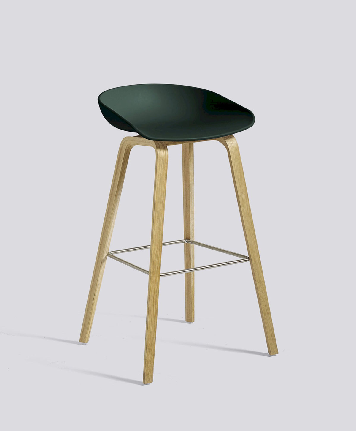 AAS32 Stool - Kitchen Height, Front Upholstery