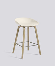 AAS32 Stool - Kitchen Height, Front Upholstery