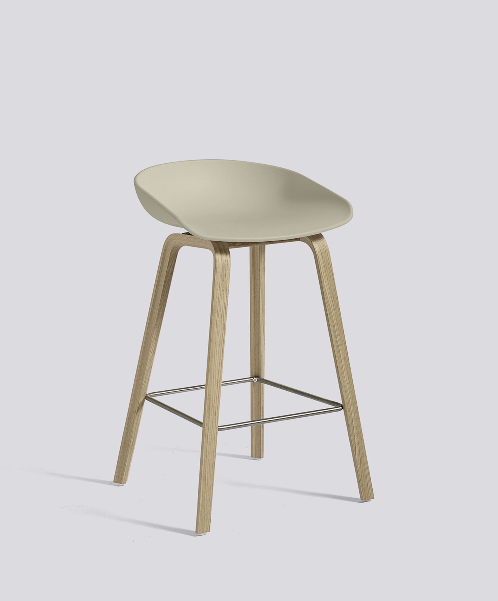 AAS32 Stool - Kitchen Height, Front Upholstery