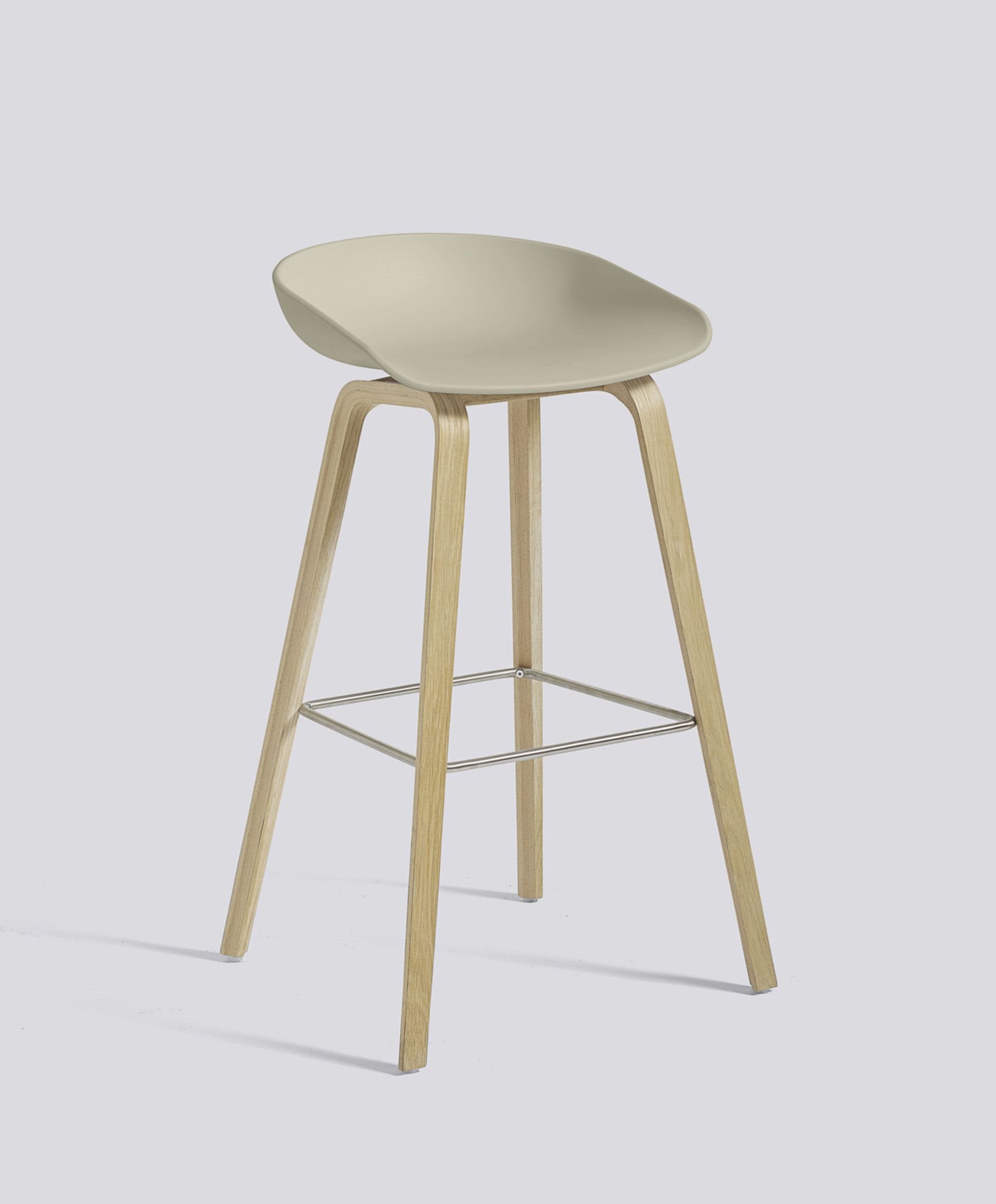 AAS32 Stool - Kitchen Height, Front Upholstery
