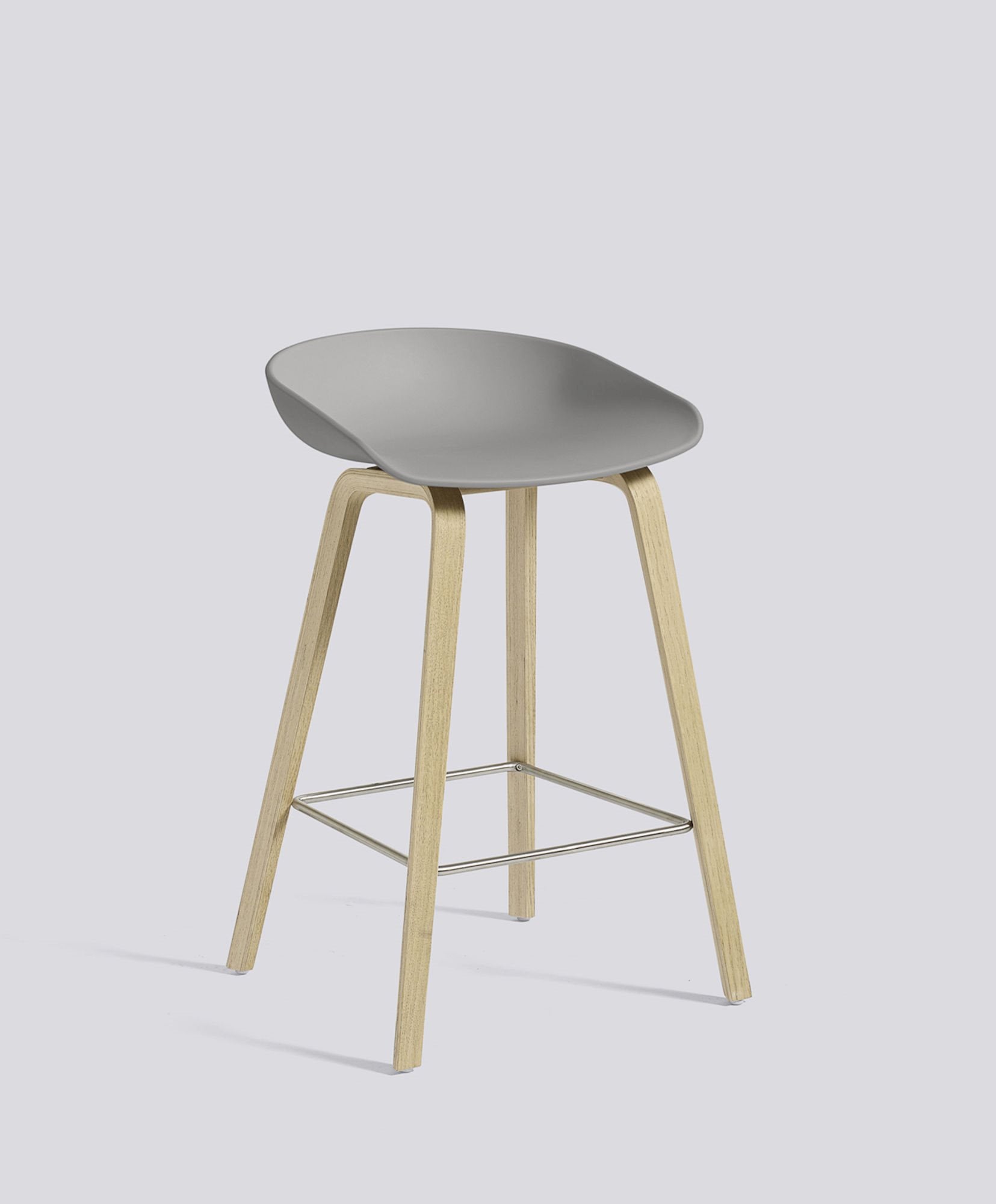 AAS32 Stool - Kitchen Height, Front Upholstery
