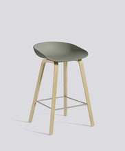 AAS32 Stool - Kitchen Height, Front Upholstery