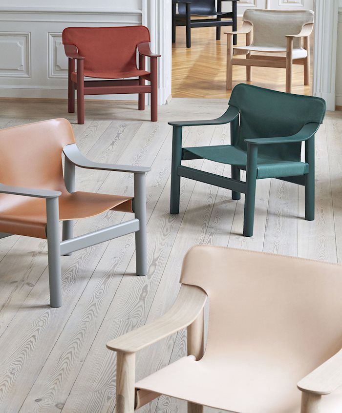 Bernard Lounge Chair - Canvas Covered