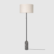 Gravity Floor Lamp Blackened Steel Base